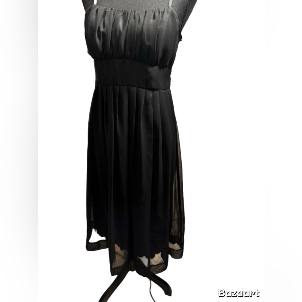 Jonathan Martin Black Midi Dress